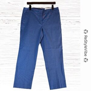 LOFT Women’s Size 10 Pant The Riviara Slim Fit Style NWT Ankle Flat Front NEW